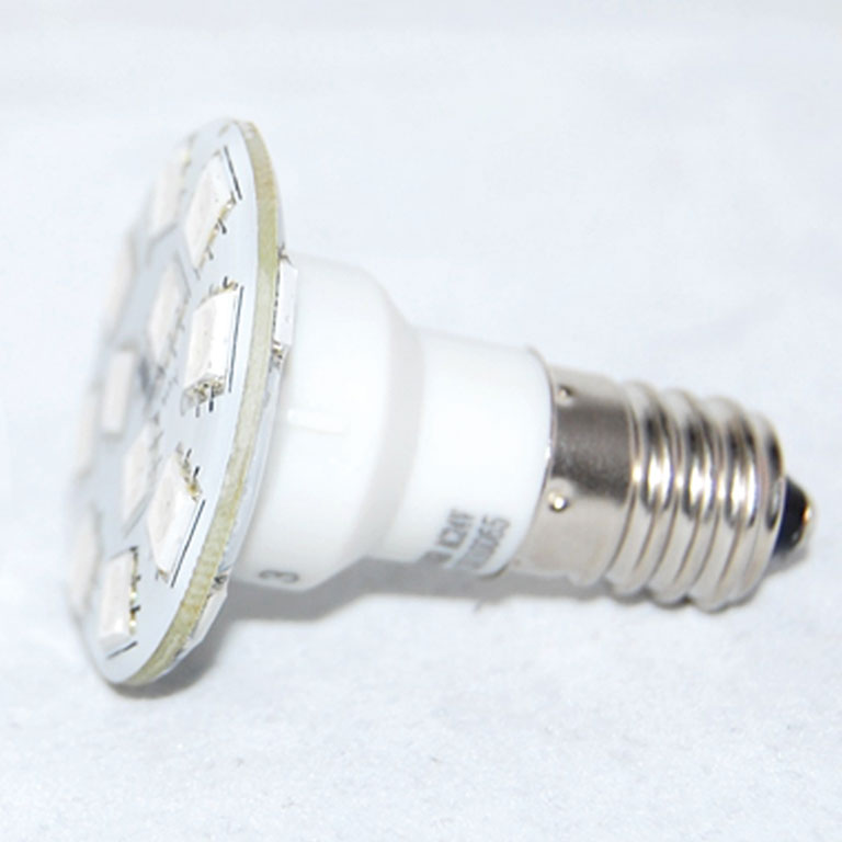Lampe à RGB – E14 - Cabochons Or et Lumière